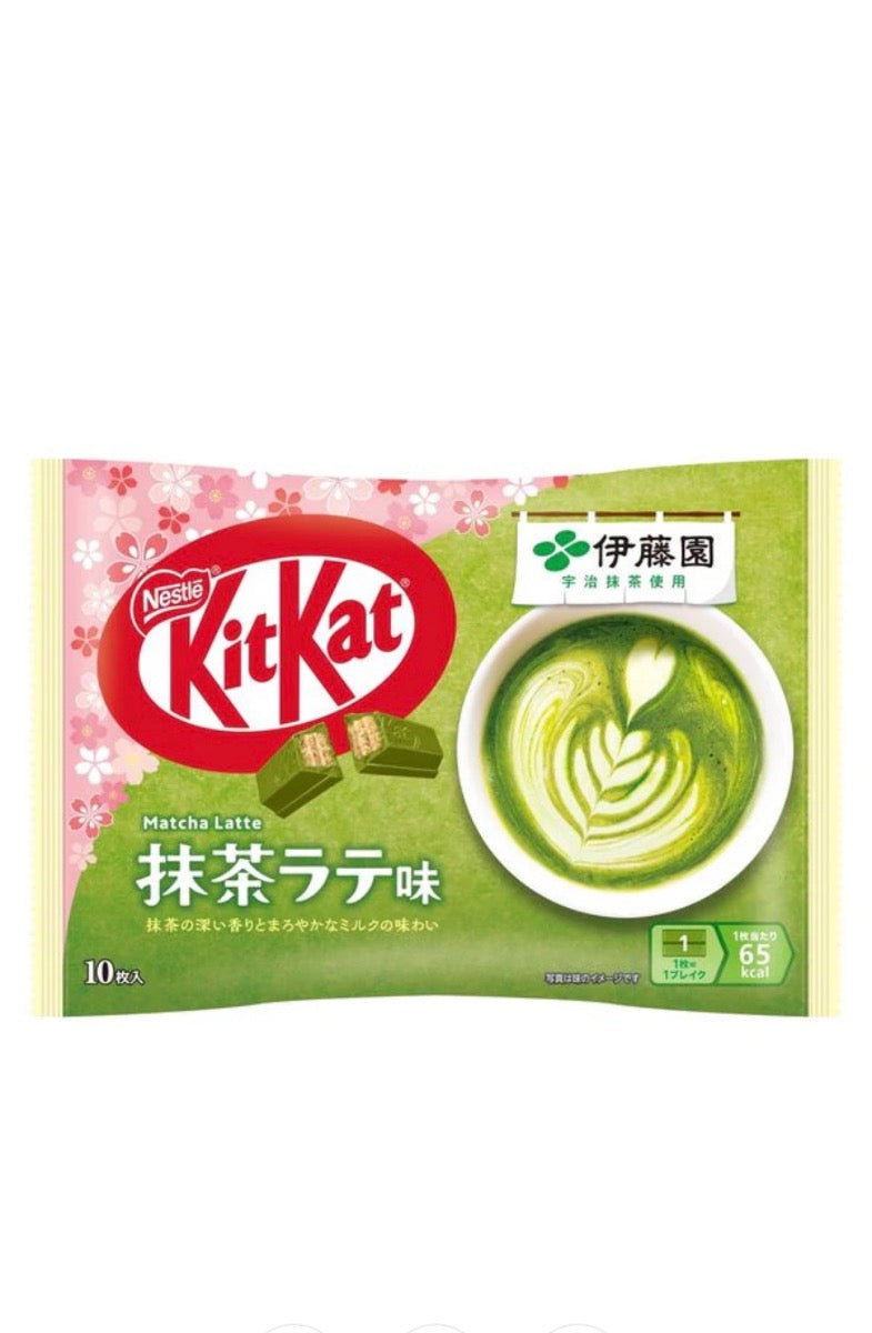 KitKat Matcha Latte Mini Biscuit (Japan)