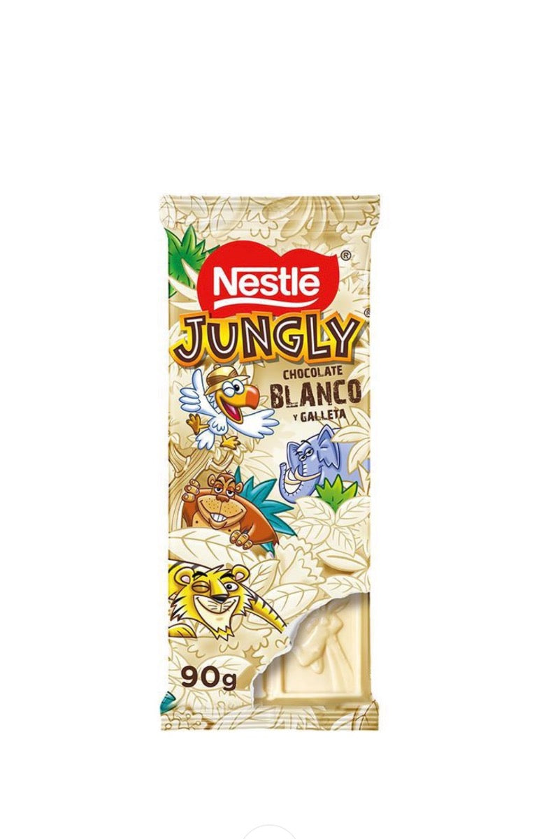 Nestle Jungly White Chocolate 90g (Spain)