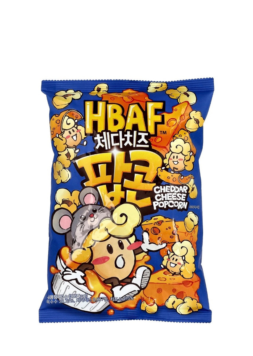 HBAF Cheddar Cheese Popcorn  (Korea)